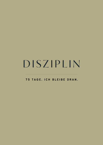 Disziplin - 75 Tage Dranbleiben (PDF)